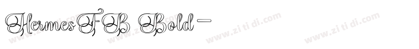 HermesFB Bold字体转换